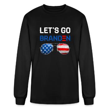 uploaded - Men's Long Sleeve T-Shirt - black - Front