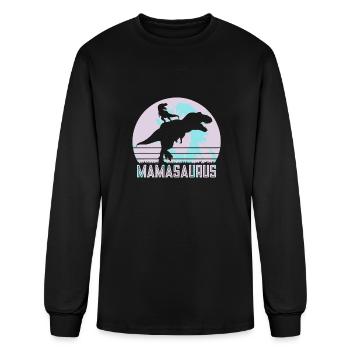 Mamasaurus Rex - Men's Long Sleeve T-Shirt - black - Front