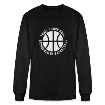 Todays Good Mood - Men's Long Sleeve T-Shirt - black - Front