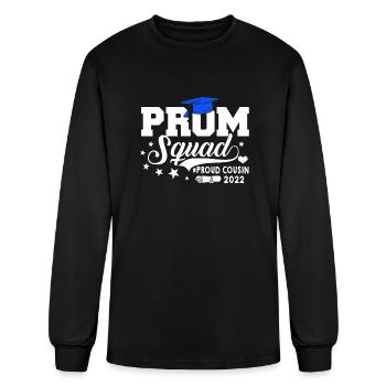 Prom Squad 2022 I Graduate Prom Class of 2022 - Men's Long Sleeve T-Shirt - black - Front