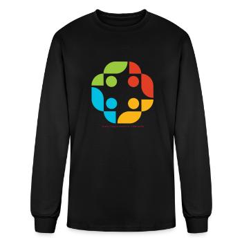 Brand - Men's Long Sleeve T-Shirt - black - Front
