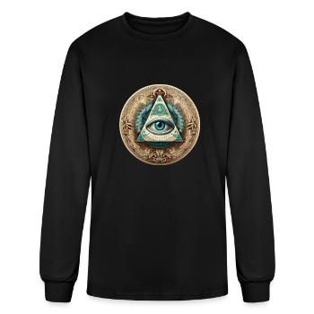 Mystical Eye - Men's Long Sleeve T-Shirt - black - Front