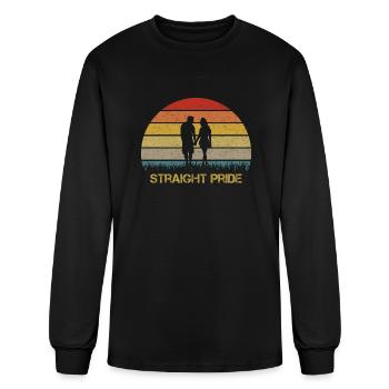 uploaded - Men's Long Sleeve T-Shirt - black - Front