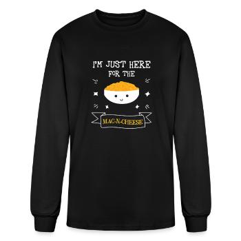 Mac n Cheese - Men's Long Sleeve T-Shirt - black - Front