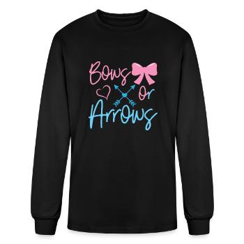 Gender Reveal Matching - Men's Long Sleeve T-Shirt - black - Front