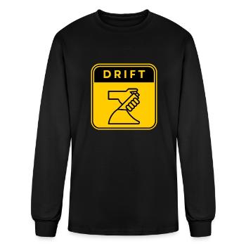 DRIFT hand brake - Men's Long Sleeve T-Shirt - black - Front