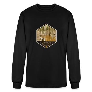 Congaree national park - Men's Long Sleeve T-Shirt - black - Front
