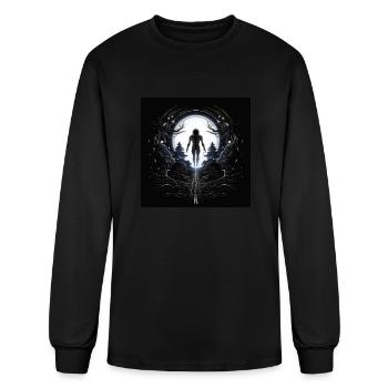 Cosmic Watchers - Men's Long Sleeve T-Shirt - black - Front