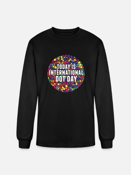 International Dot Day - Men's Long Sleeve T-Shirt - black