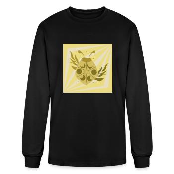 Moon Phase - Men's Long Sleeve T-Shirt - black - Front