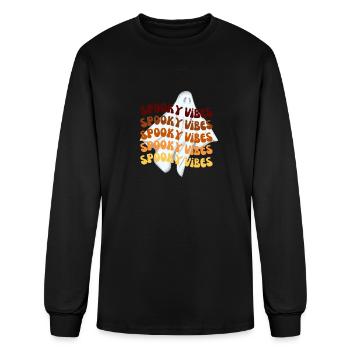 scary - Men's Long Sleeve T-Shirt - black - Front
