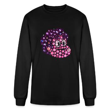 Bubbly Personality - Men's Long Sleeve T-Shirt - black - Front