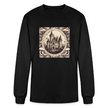 Mystical Castle - Men's Long Sleeve T-Shirt - black - Front