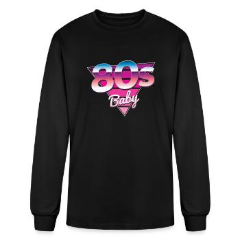 uploaded - Men's Long Sleeve T-Shirt - black - Front
