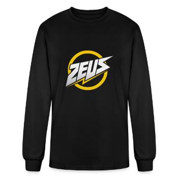 Zeus - Men's Long Sleeve T-Shirt - black - Front