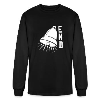 Bell End - Men's Long Sleeve T-Shirt - black - Front