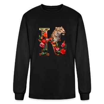 K is for Kindness: Celebrating Compassion and Love - Men's Long Sleeve T-Shirt - black - Front