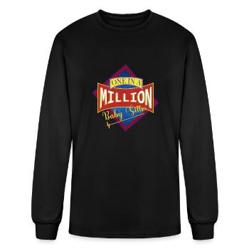 One in a Million Baby Sitter - Men's Long Sleeve T-Shirt - black - Front