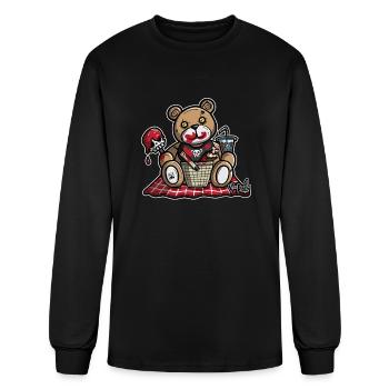 Teddy Bears Picnic - Men's Long Sleeve T-Shirt - black - Front