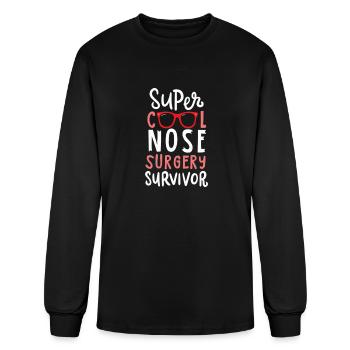 Nose Surgery - Men's Long Sleeve T-Shirt - black - Front