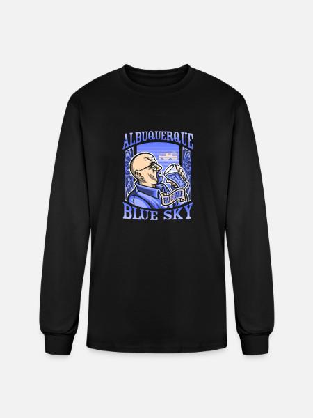 Albuquerque Blue Sky - Men's Long Sleeve T-Shirt - black