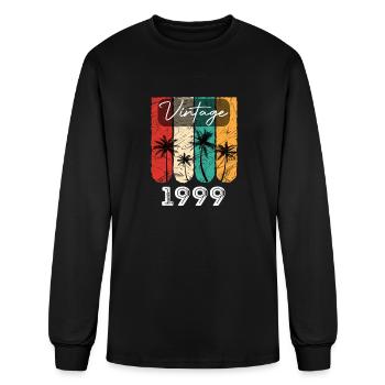 Vintage 1999 born in 1999 - Men's Long Sleeve T-Shirt - black - Front