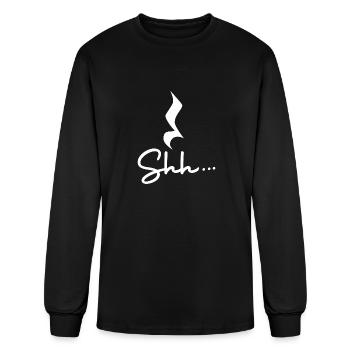 Musical Rest Notation - Men's Long Sleeve T-Shirt - black - Front