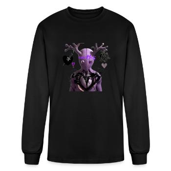 Heartless Eartless 2 - Men's Long Sleeve T-Shirt - black - Front