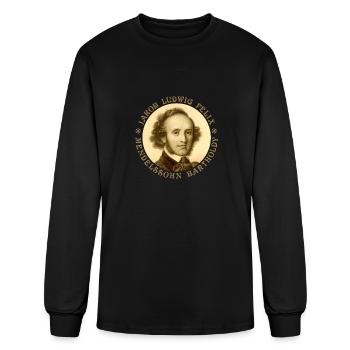 Felix Mendelssohn - Vintage Design - COG - S - Men's Long Sleeve T-Shirt - black - Front