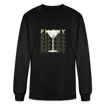 Martini Filthy Martini - Men's Long Sleeve T-Shirt - black - Front