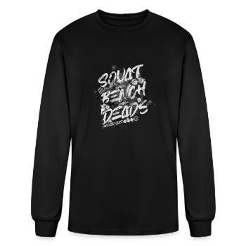 Squat Bench Deads - Men's Long Sleeve T-Shirt - black - Front