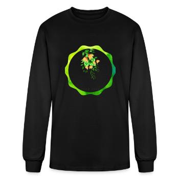 Exploring the Depths of Love. - Men's Long Sleeve T-Shirt - black - Front