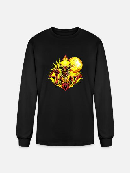 IlluminET153 - Men's Long Sleeve T-Shirt - black