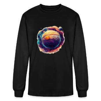 Jupiter - Men's Long Sleeve T-Shirt - black - Front