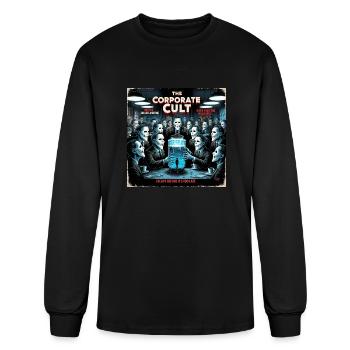 The Corporate Cult - Men's Long Sleeve T-Shirt - black - Front
