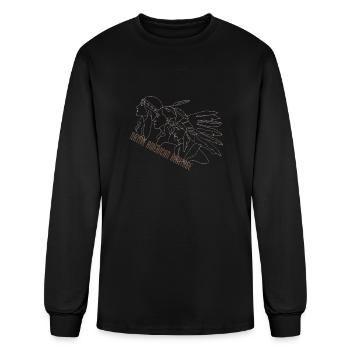Native Americans - Men's Long Sleeve T-Shirt - black - Front