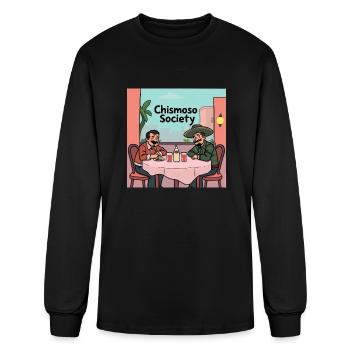 Chismoso Society - Men's Long Sleeve T-Shirt - black - Front