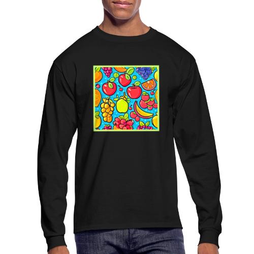 Fruitful Pattern Design - Men's Long Sleeve T-Shirt