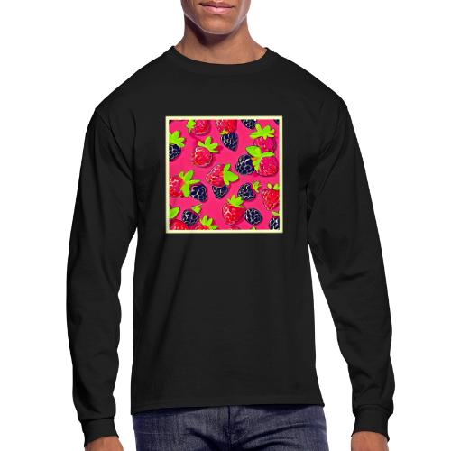 Berry Patch: Sweet Design - Men's Long Sleeve T-Shirt