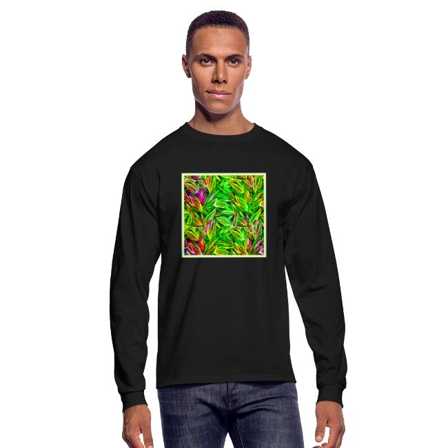 Textured Leaf Garden Art