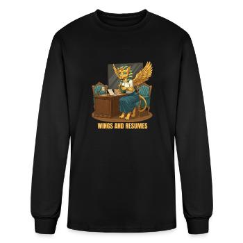 Sphinx's Startup Stress - Men's Long Sleeve T-Shirt - black - Front