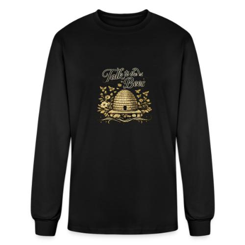 Talk To The Bees - Men's Long Sleeve T-Shirt