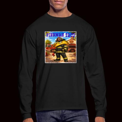 Fireman Taco - Men's Long Sleeve T-Shirt