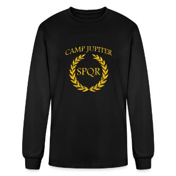 Camp Jupiter - Men's Long Sleeve T-Shirt - black - Front