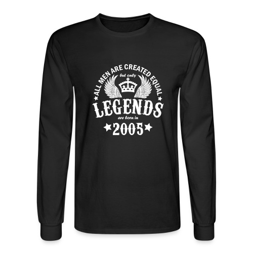Legends are Born in 2005 - Men's Long Sleeve T-Shirt