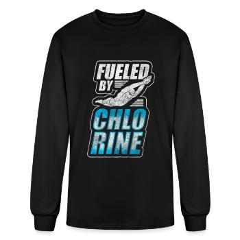 Swim Beach Vacation - Men's Long Sleeve T-Shirt - black - Front
