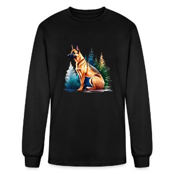 Belgian Malinois - Men's Long Sleeve T-Shirt - black - Front