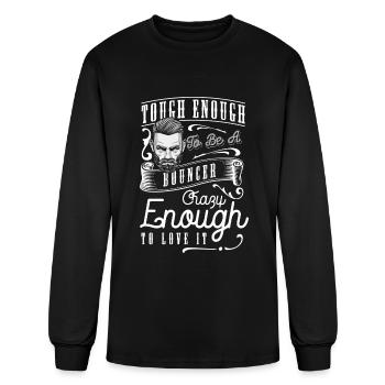 Bouncer Profession Entrance - Men's Long Sleeve T-Shirt - black - Front