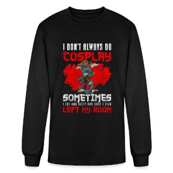 Disguise Hobby Convention Dress Up - Men's Long Sleeve T-Shirt - black - Front