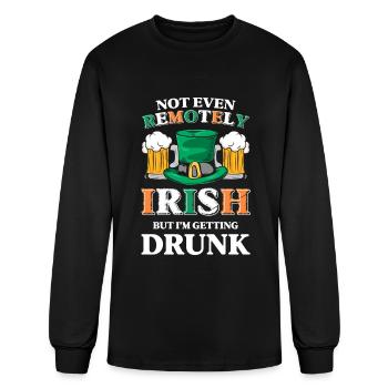 Irish Pub Pub Luck - Men's Long Sleeve T-Shirt - black - Front